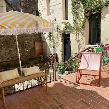 Appartement De Charme Dans Un Ancien Mas Cevenol Piscine Et Jacuzzi Valleraugue Exterior photo